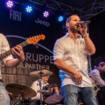 Auf der Bühne in der Salzstraße beim Altstadtfest 2025 mit Offbeat Coverrock Rock Coverband